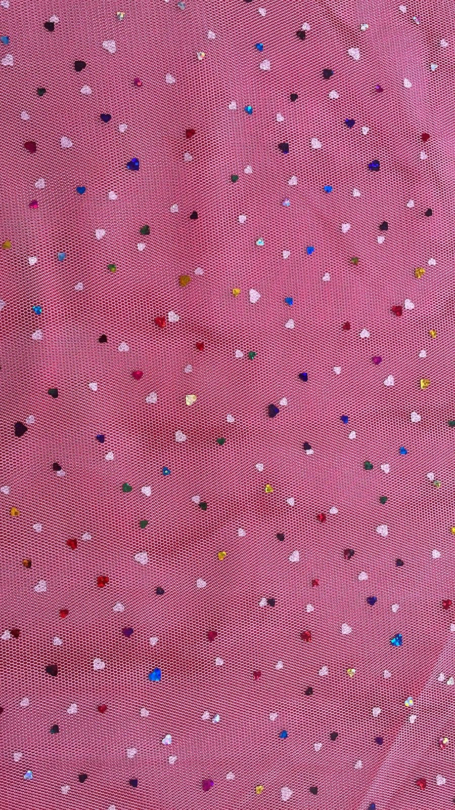 Sparkly Hearts Valentine Dog Tutu