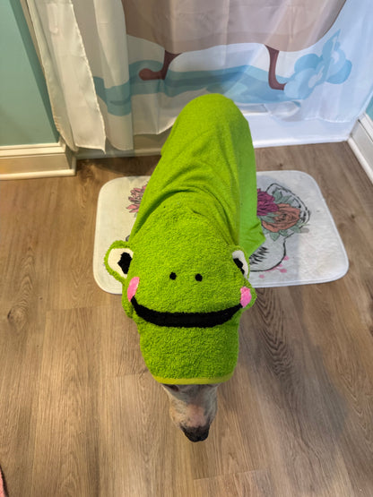 Froggy Snuggle Towel & Blanket