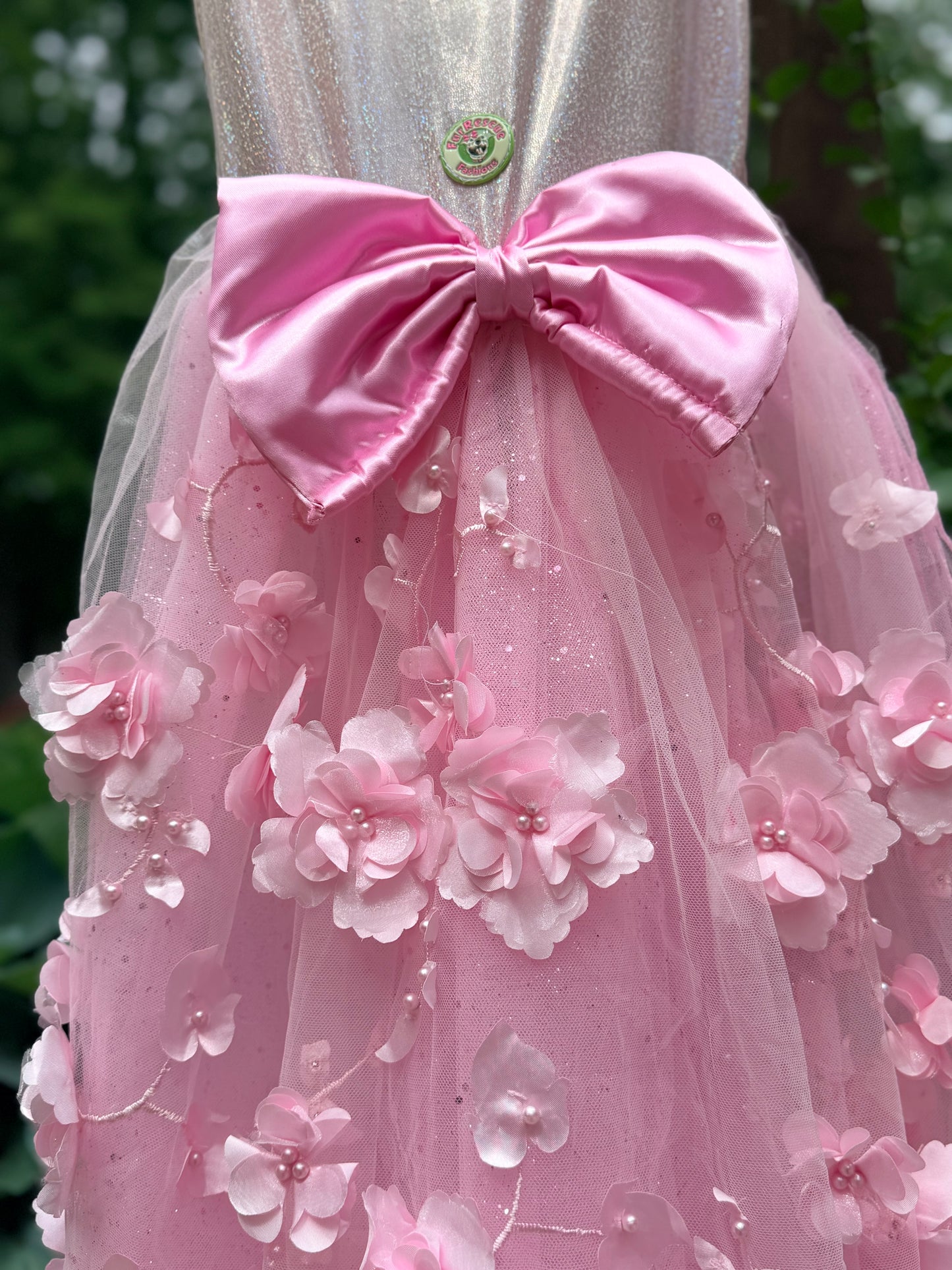 Sweet 16 Dog Gown (with long skirt)