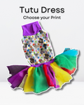 Pop-Up Tutu Dress (AVAILABLE IN ANY PATTERN FROM THE PREORDER)