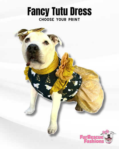 Fancy Dog Tutu Dress (AVAILABLE IN ANY PATTERN FROM THE PREORDER)