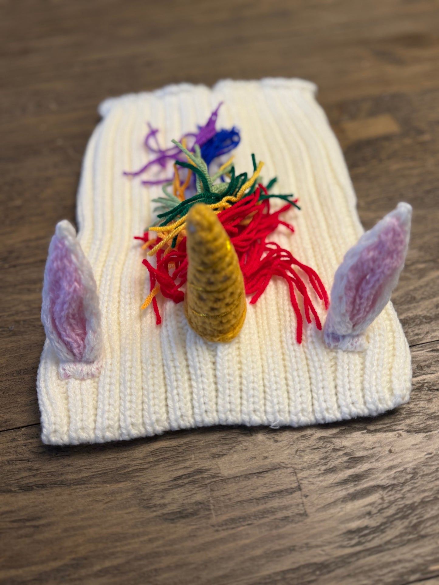 Unicorn Cozy Dog Snood