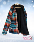 2023 Winter Matching Human Water Resistant Jacket with Luxury Fleece Lining (can be made in any pattern)