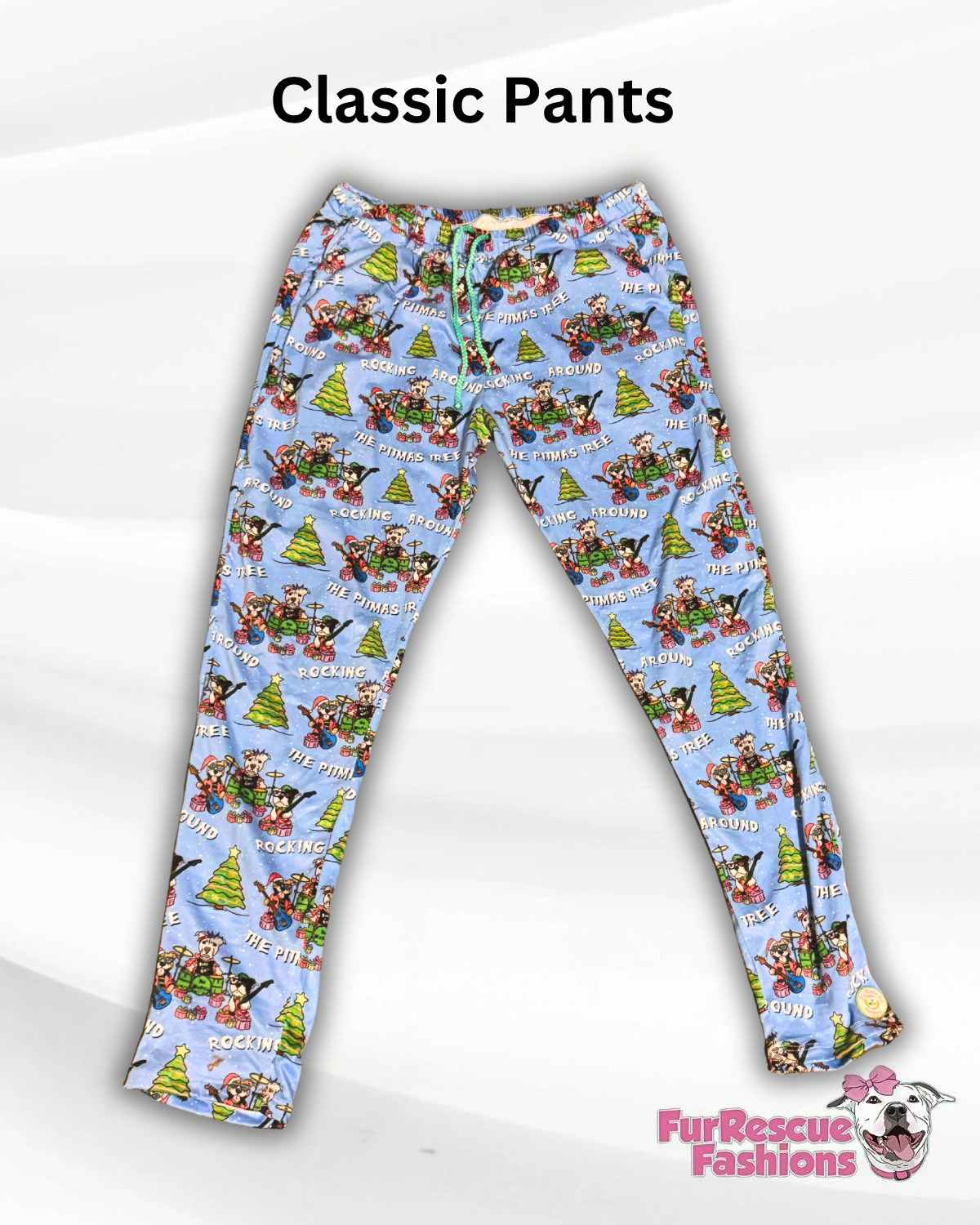 2024 Happy Holidays Unisex Human Pants (Available in any pattern)