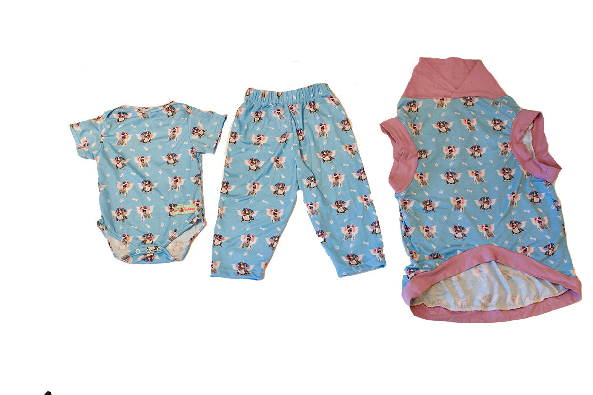 Magical Pittie Angels (Pink, Blue or Yellow)