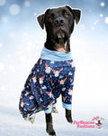 Winter  4 Legged PAWjamas with Turtle Neck (Available in any pattern)