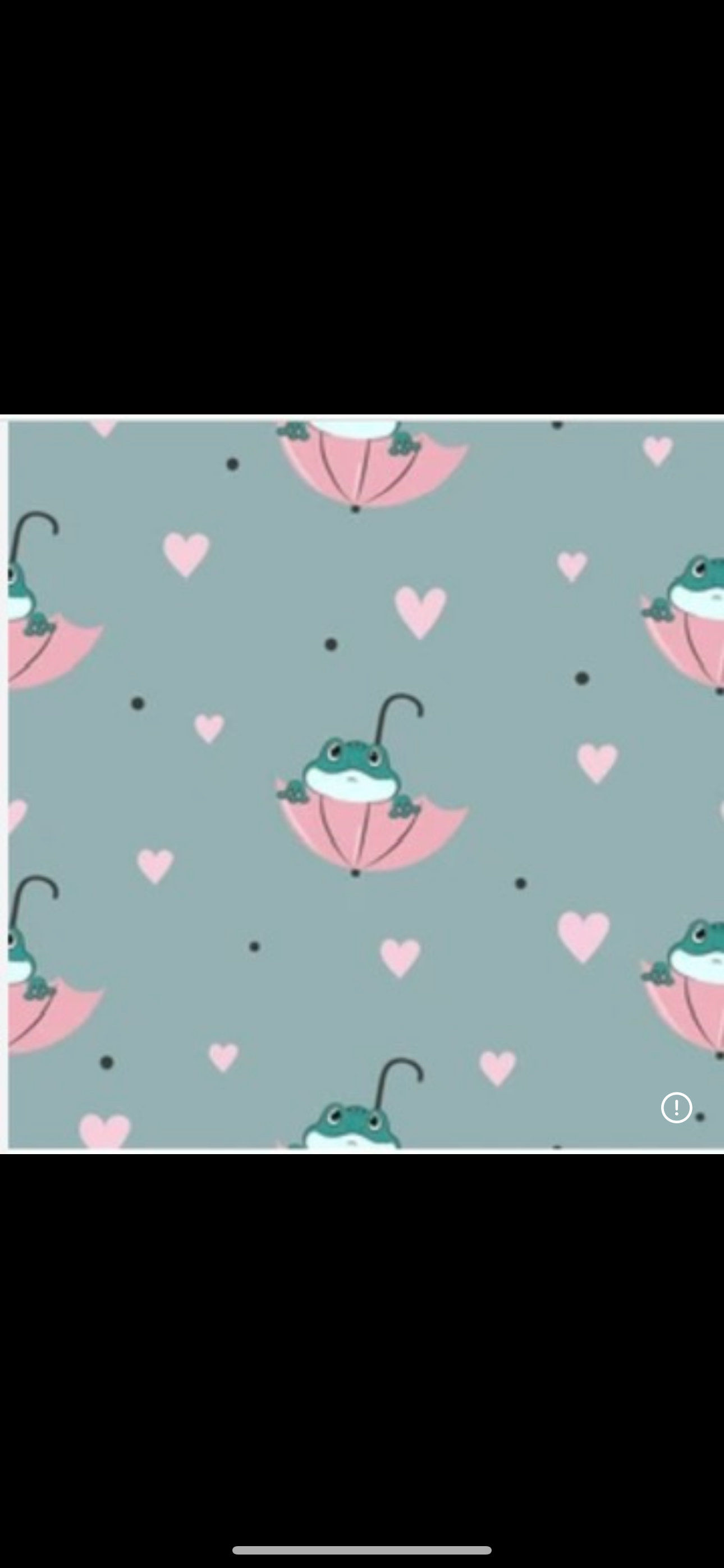 Rainy Day Froggies Pajama with Pink  Neck & Trim/Sleeves