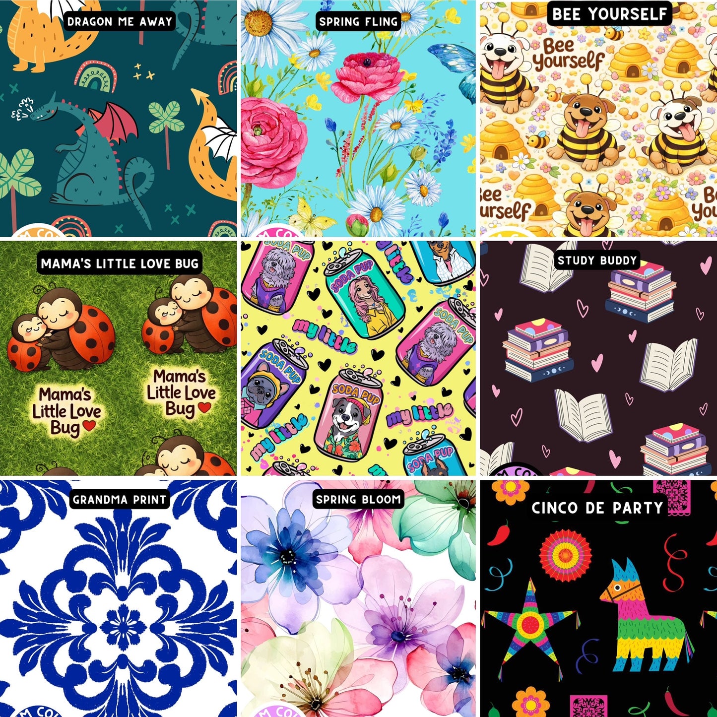 2026 Spring Fleece Throw Blanket (Choose your print)