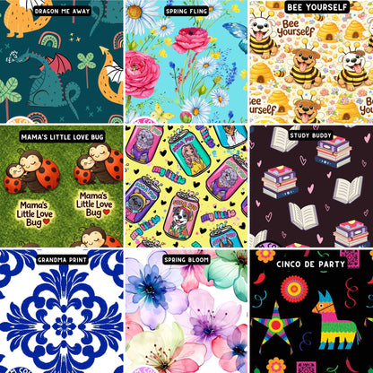 2026 Spring Fleece Throw Blanket (Choose your print)