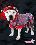 The Pittie That Love You - PAWjama with Red Neck & Trim/Sleeves