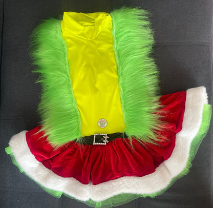 Whoville Holiday Belle Couture Christmas Dog Dress