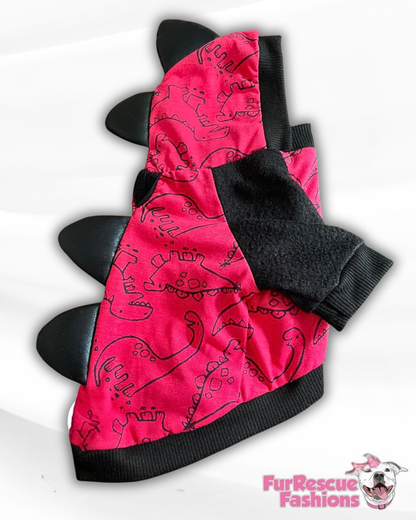 Cuddle-Saurus Dog Hoodie