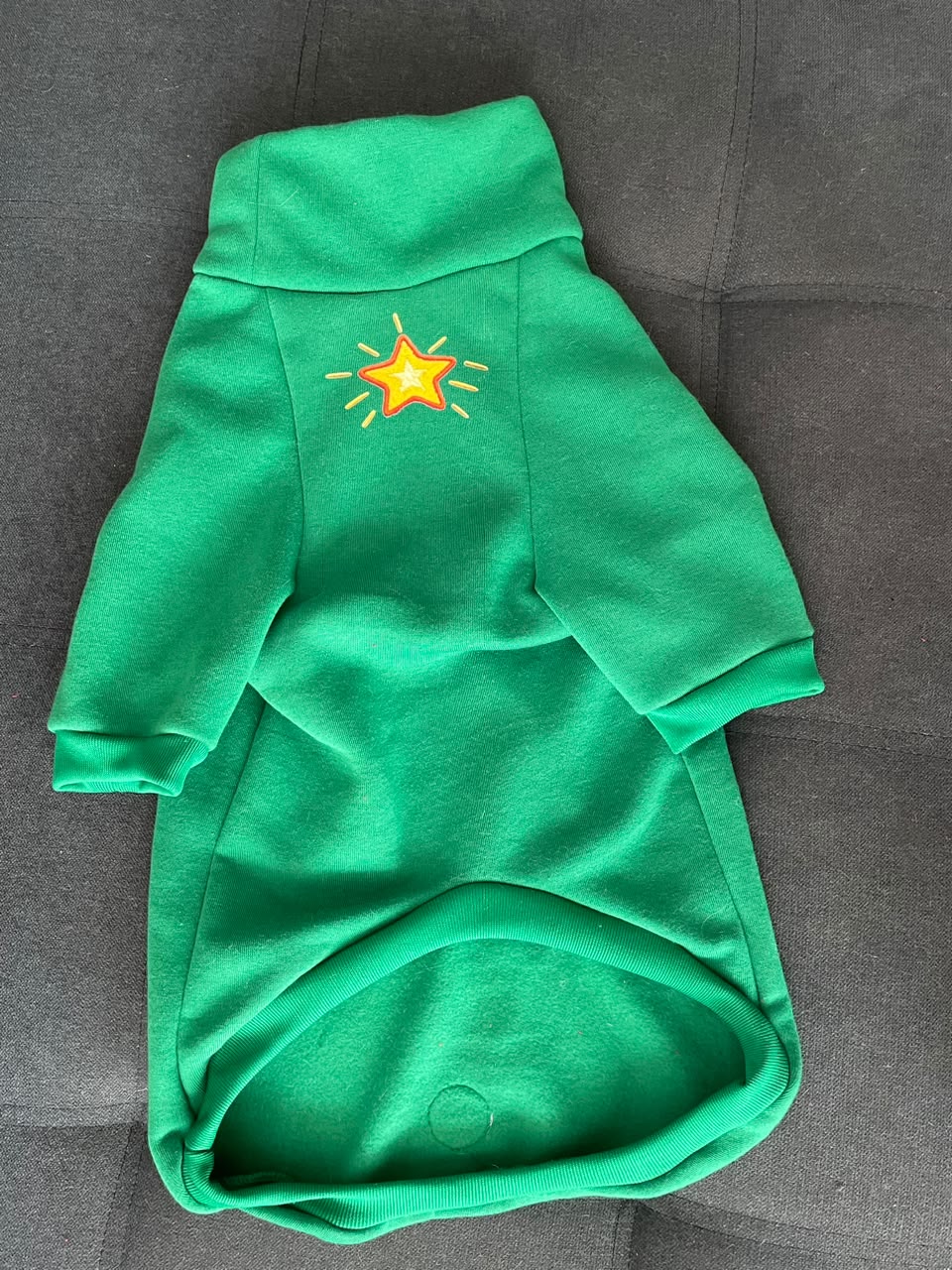 Pizza Christmas Tree Dog Sweater