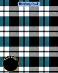 Breaking Plaid - PAWjama with Navy Neck & Trim/Sleeves