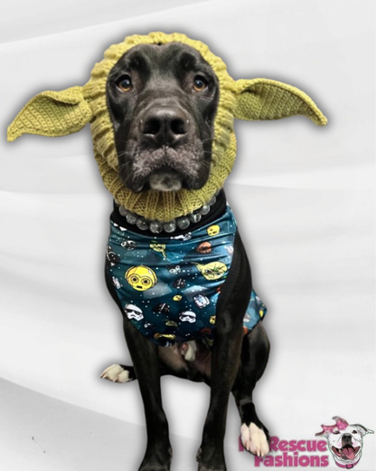 In A Galaxy Far, Far & Away - PAWJama with Black Trim & Neck