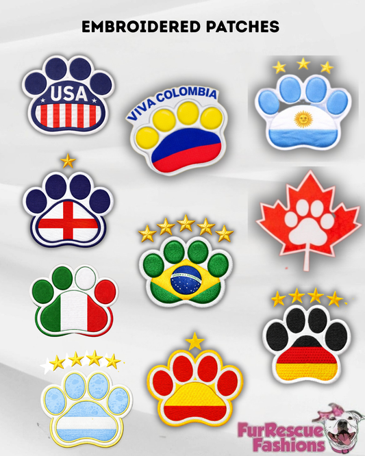 Add A Team Paw Patch - Embroidered - Detachable