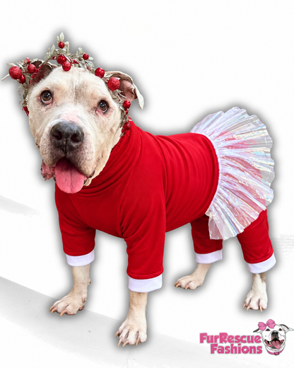 Everyday Solids 4 Legged PAWjamas with Turtle Neck (Available in any pattern)