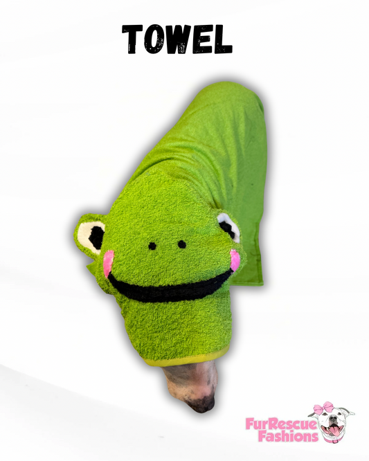 Froggy Snuggle Towel & Blanket
