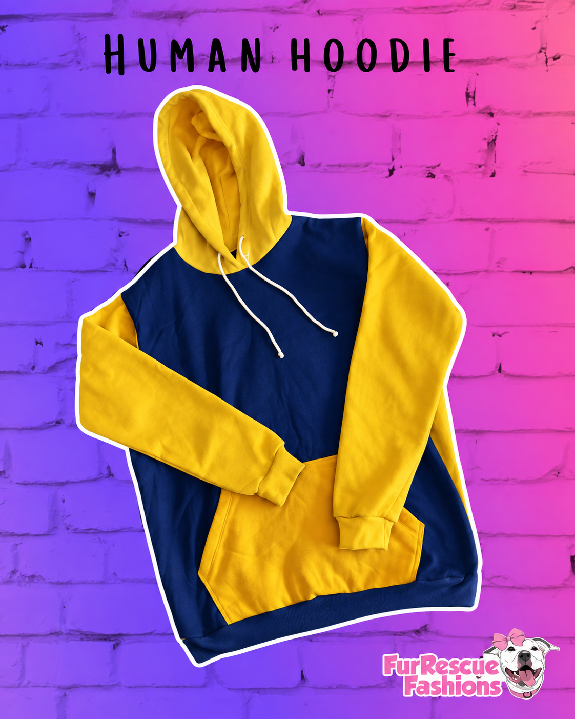 Matching Human Hoodie - Choose Your Colors