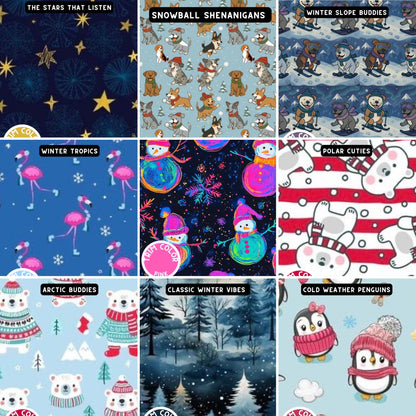 2025 Winter Wonders Tote Bag (Choose Your Print)