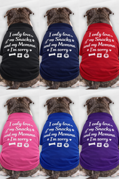 I Only Love … Dog Shirt