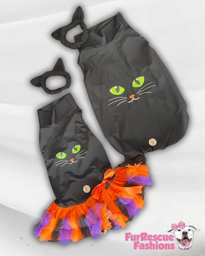 Midnight Kitty Dog Shirt