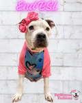 End BSL (Pink) - PAWJama with Pink Trim/Sleeves