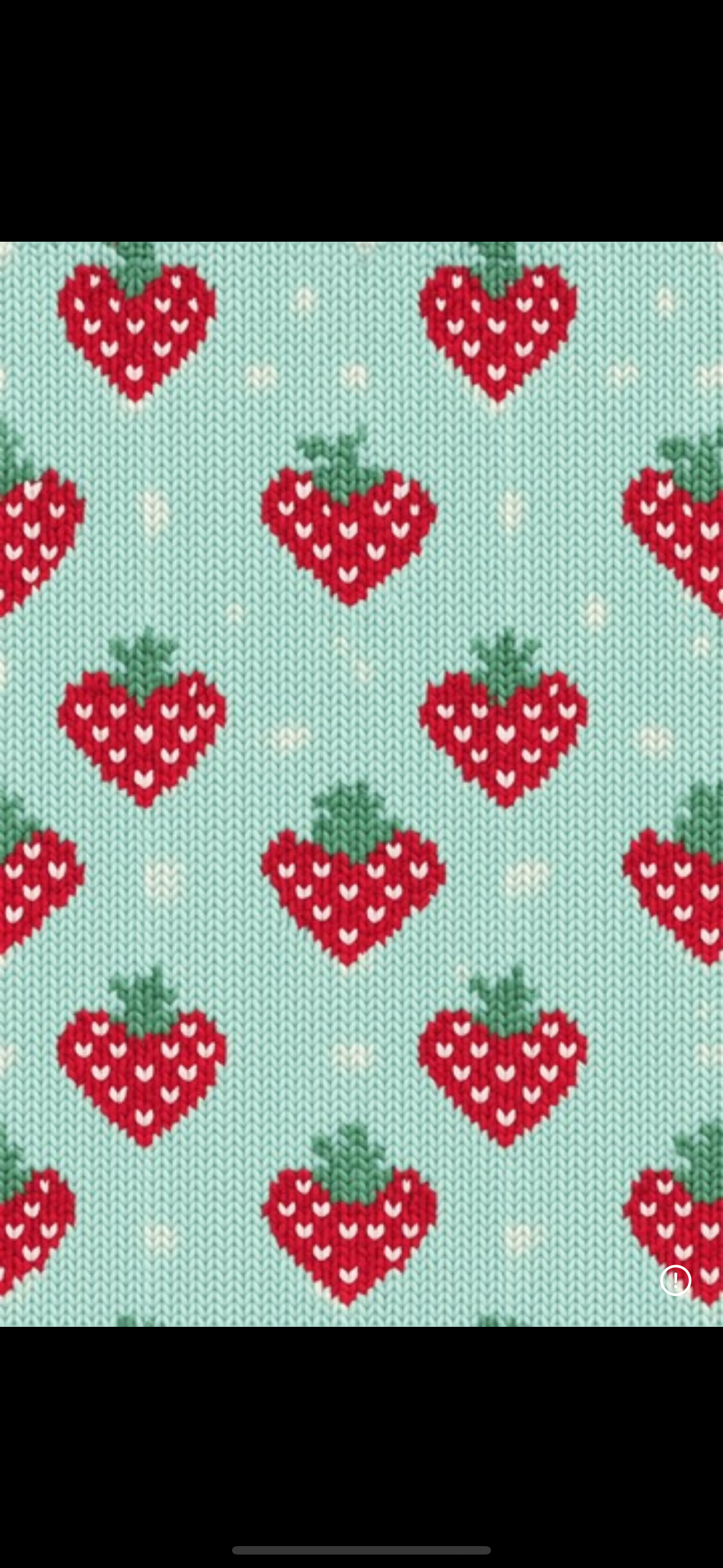 Berry Sweet Knit Pajama with Red  Neck & Trim/Sleeves