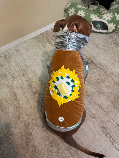 Baked Potato Dog Costume