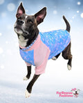 Frost Yourself - PAWjama with Pink Neck & Trim/Sleeves