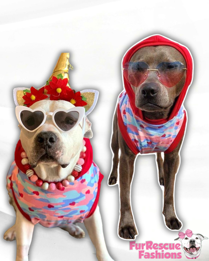 Camouflage My Heart Dog Shirt/Dress/4-Legged PAWjama (Classic Fabric)
