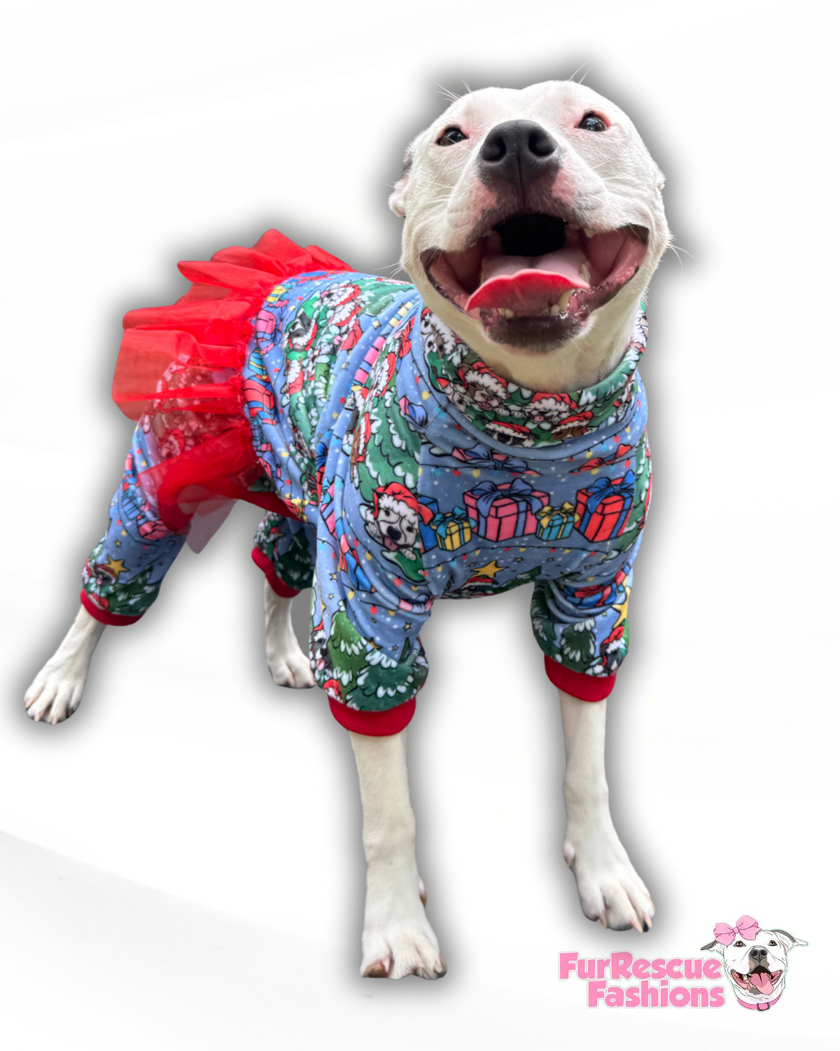 2025 Get Merry 4 Legged Christmas PAWjamas with Turtle Neck (Available in any pattern)