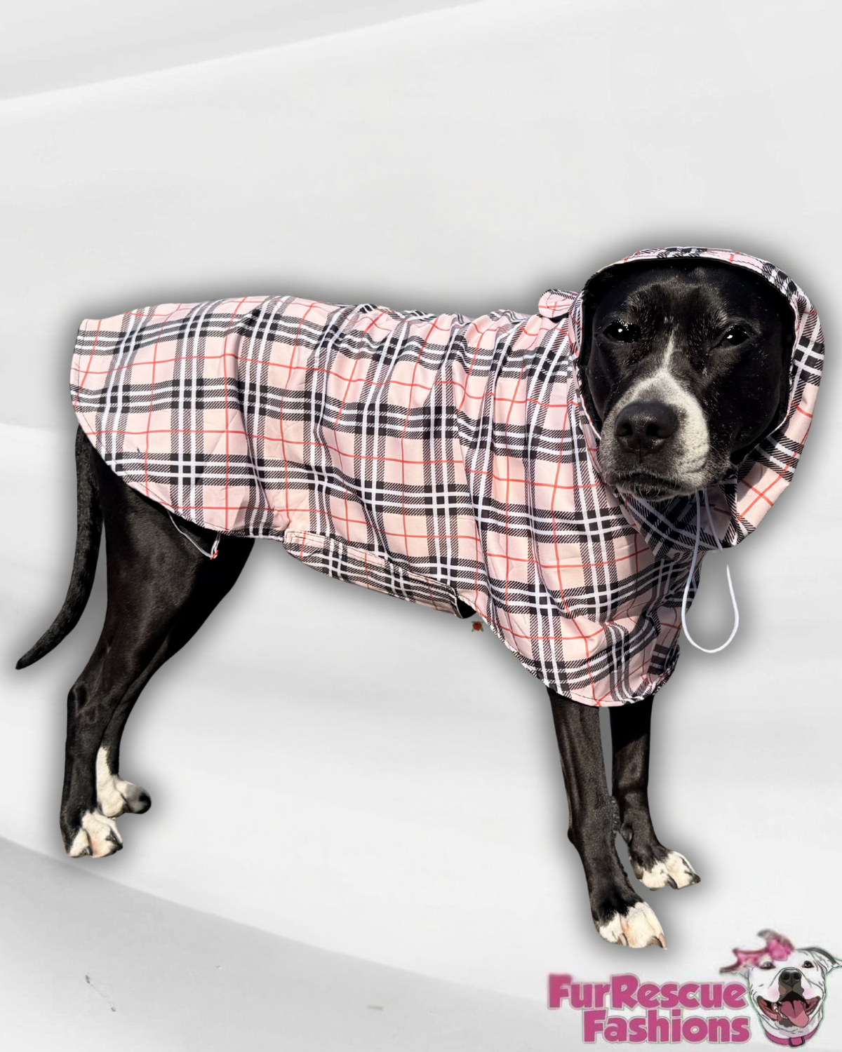 Classic Chic Barkberry Plaid Rain Jacket - Cape - Vest