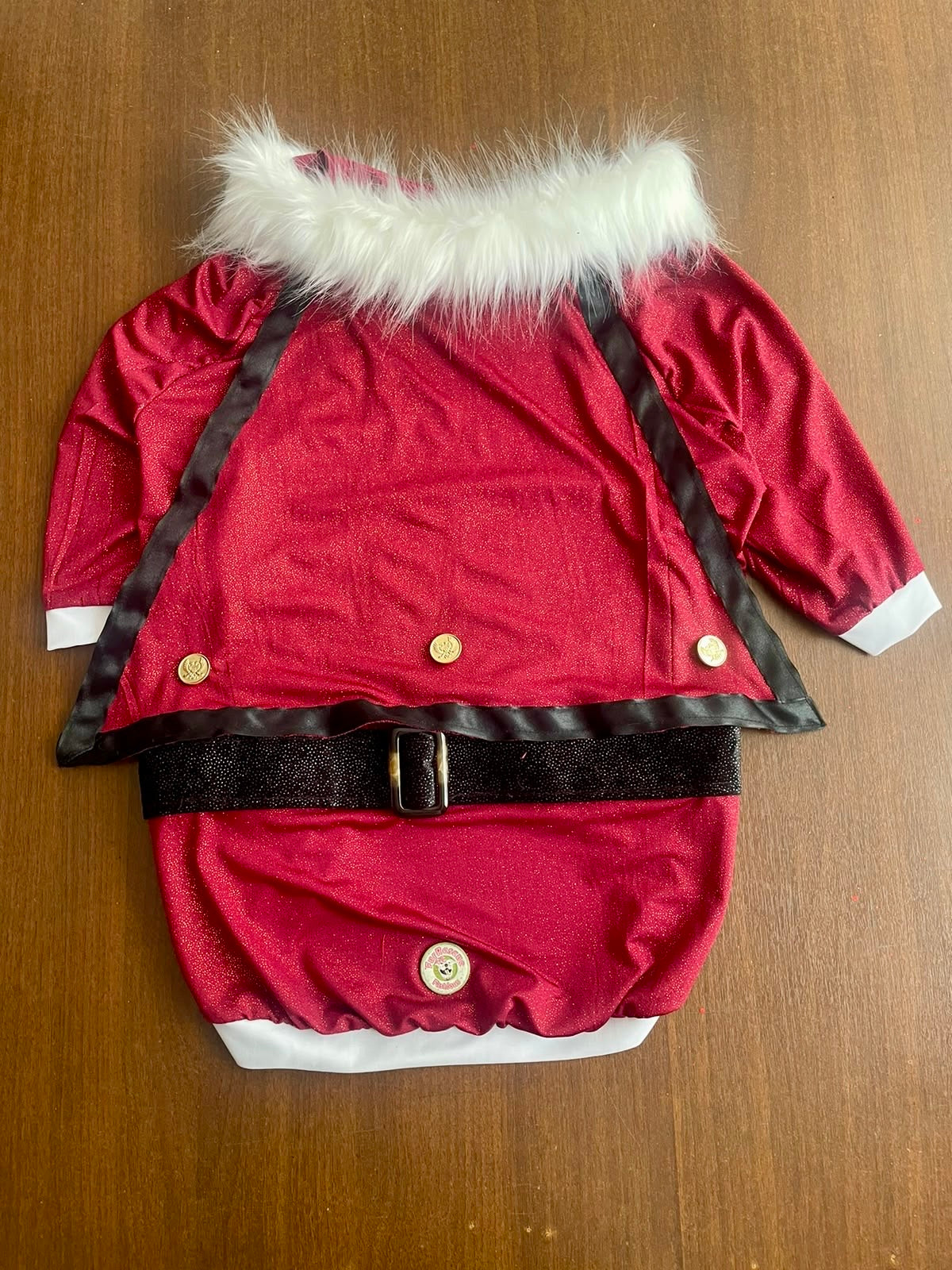 Santa’s Scarlet Christmas Dog Shirt