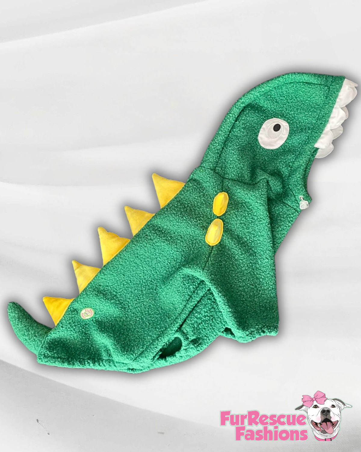 Snappy Dino Rex Dog Hoodie