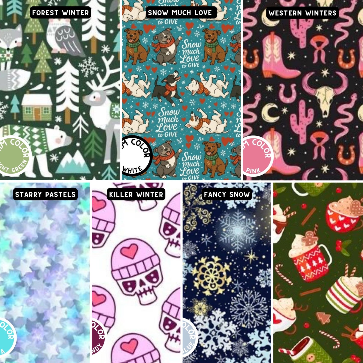 2025 Winter Wonders Tote Bag (Choose Your Print)