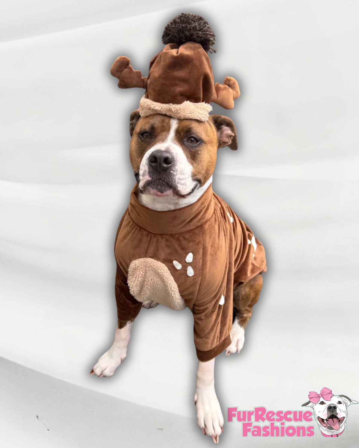 Woodland Reindeer Dog Shirt