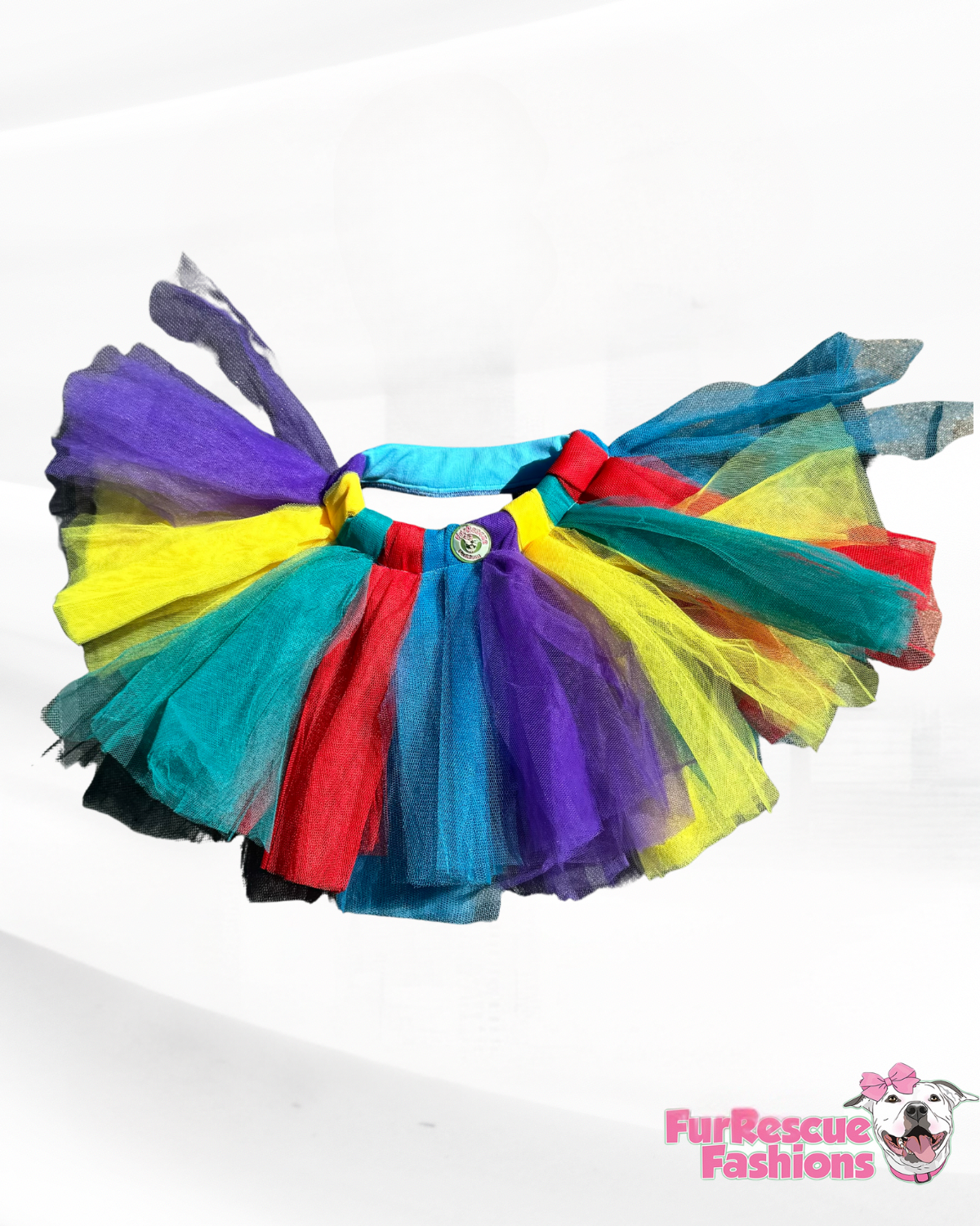 Rainbow  Dog Tutu