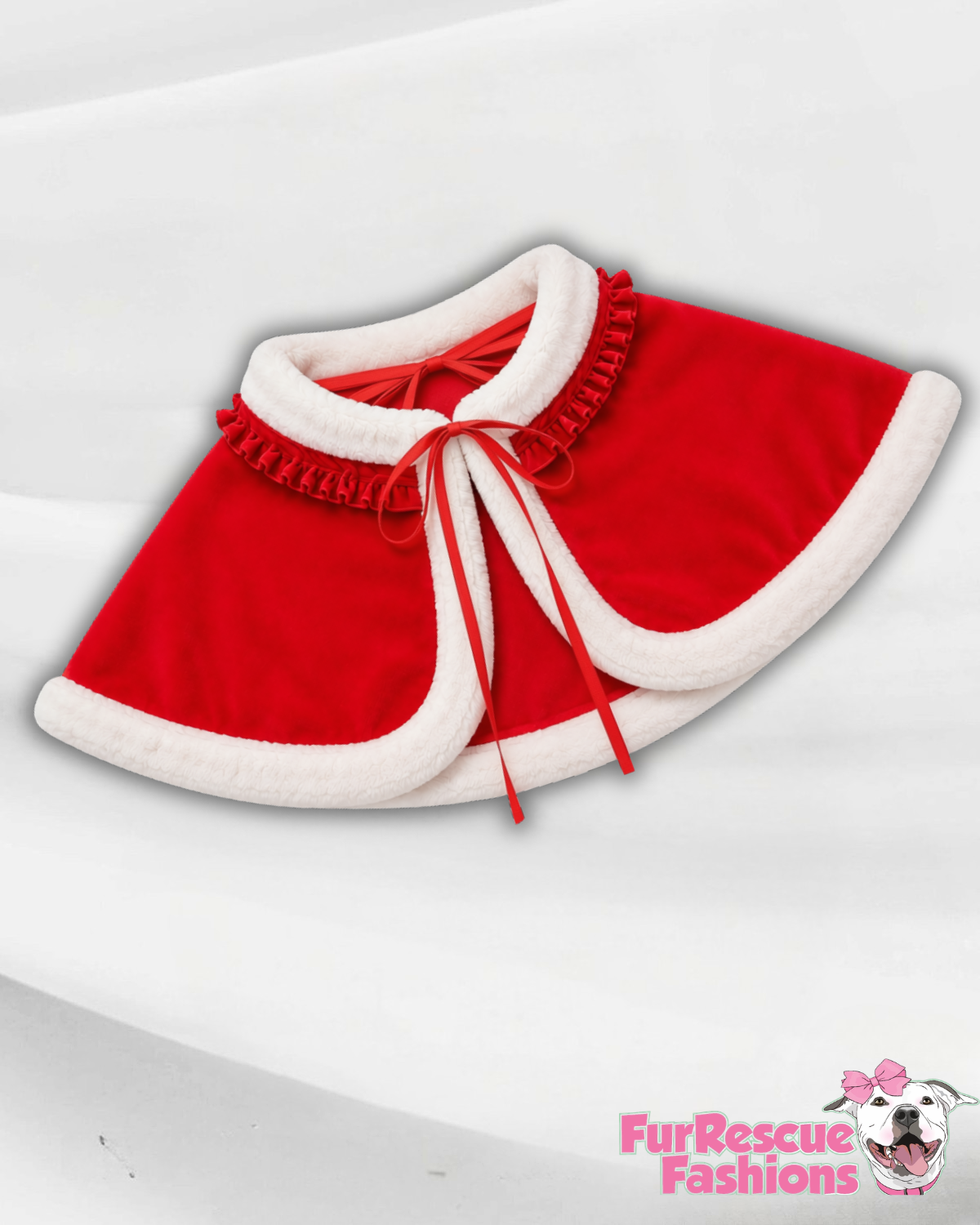 Holiday Velvet Sparkle Dress With Bow Headband And With or Without Cape