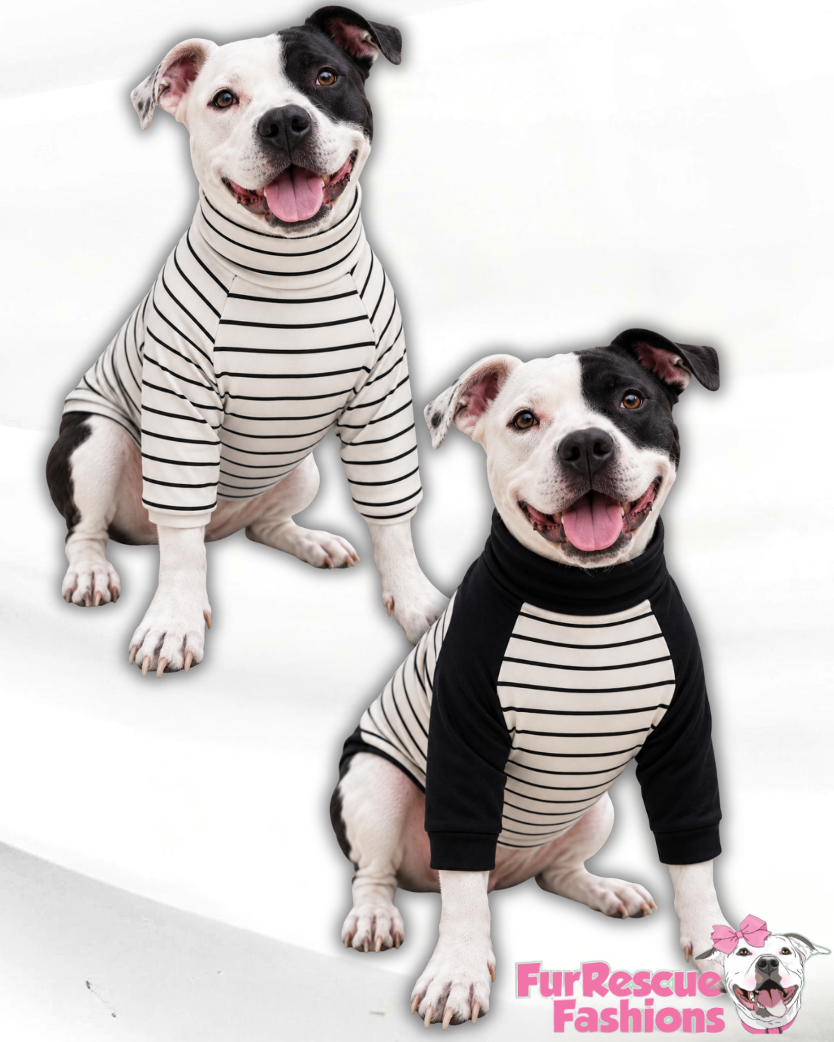 Classic Chic Stripes Dog Shirt(Classic Fabric)