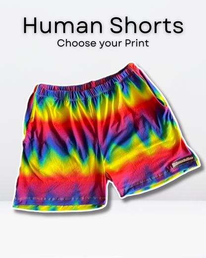 2024 Summer Human Matching Summer Pajama Shorts (available in any pattern)