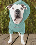 Pitties Are Love OR Rescue Advocate Dog Hoodie In CLASSIC Fabric