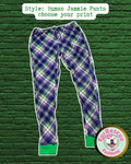 St. PAWtricks Unisex Human Pants (Available in any pattern)