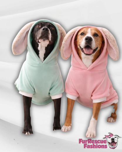 Pastel Bunny Snuggle Hoodie