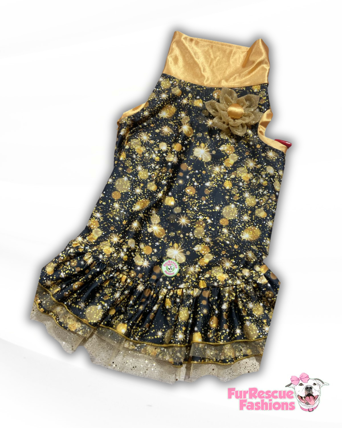 2025 Get Merry Fancy Ruffle Dress (Available in any pattern from this preorder)