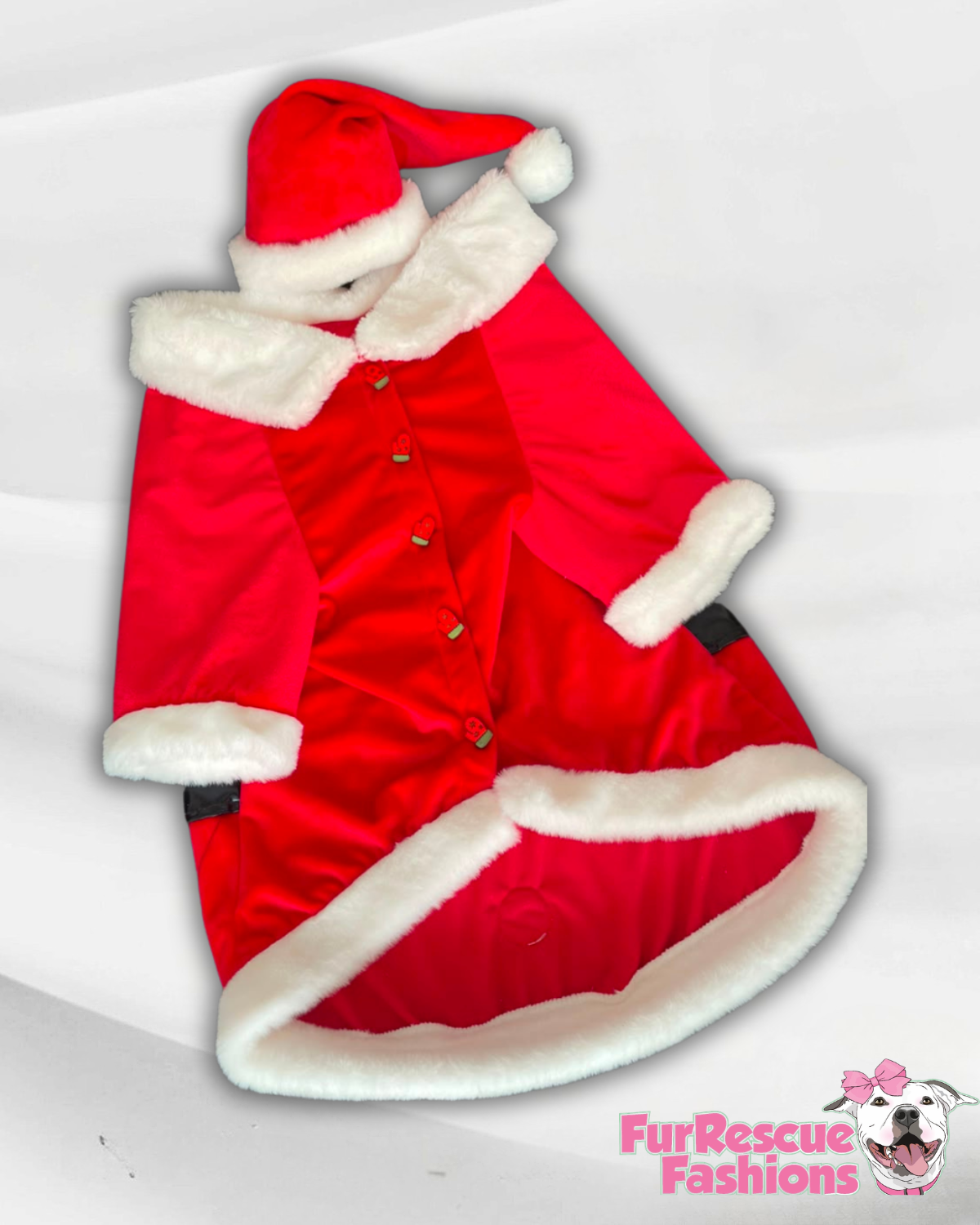 Classic Santa Dog Coat
