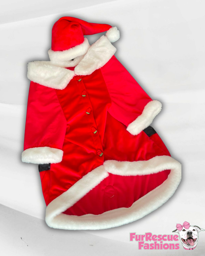 Classic Santa Dog Coat