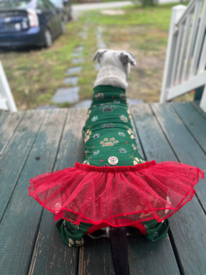 2026 Christmas in July 4 Legged PAWjamas with Turtle Neck (Available in any pattern)