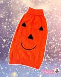 My Little Pumpkin Knit Dog Vest