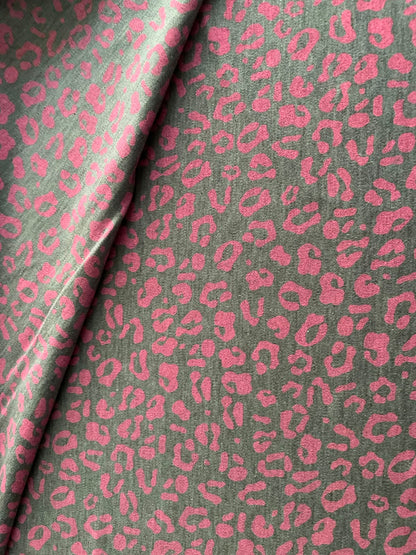 Pink Prowl – Pink Leopard Print Dog Shirt